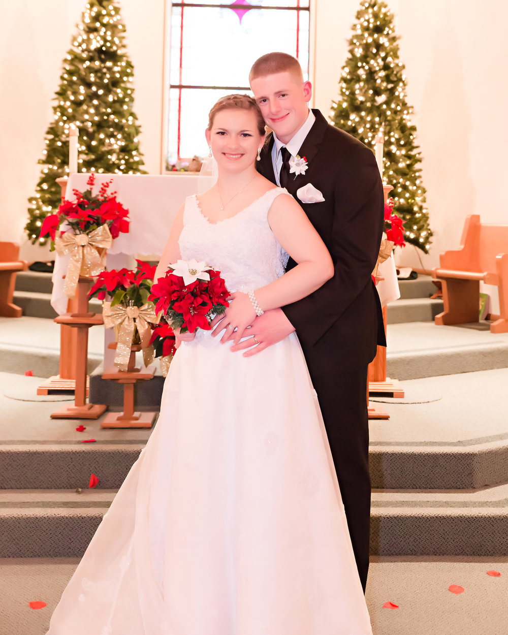 SSP Winter Wedding| bride and groom| Christmas wedding