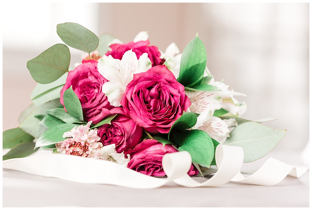 wedding flowers-magenta