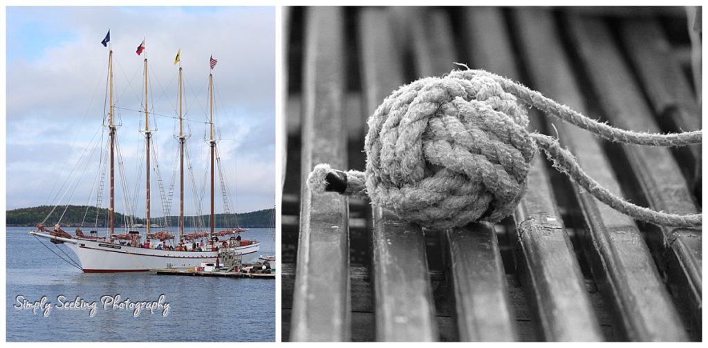 Margaret Todd Bar Harbor Maine--Fishermans knot