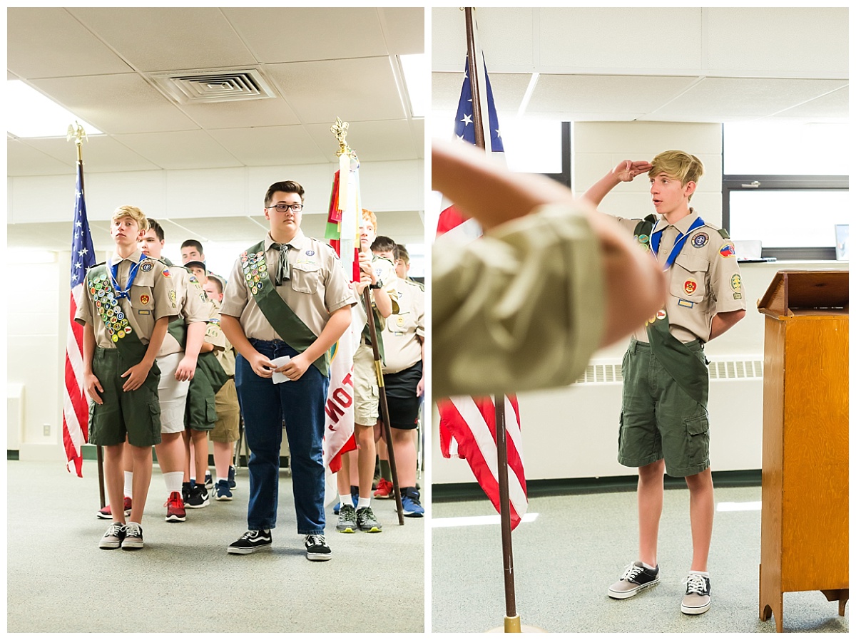 Eagle Scout Ceremony photo by Simply Seeking Photography