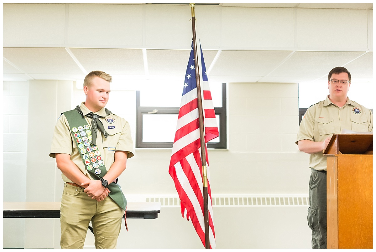 Eagle Scout Ceremony photo by Simply Seeking Photography