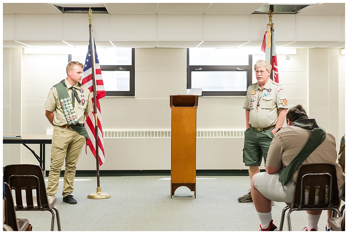Presentation of Eagle Scout at Eagle Scout Ceremony photo by Simply Seeking Photography