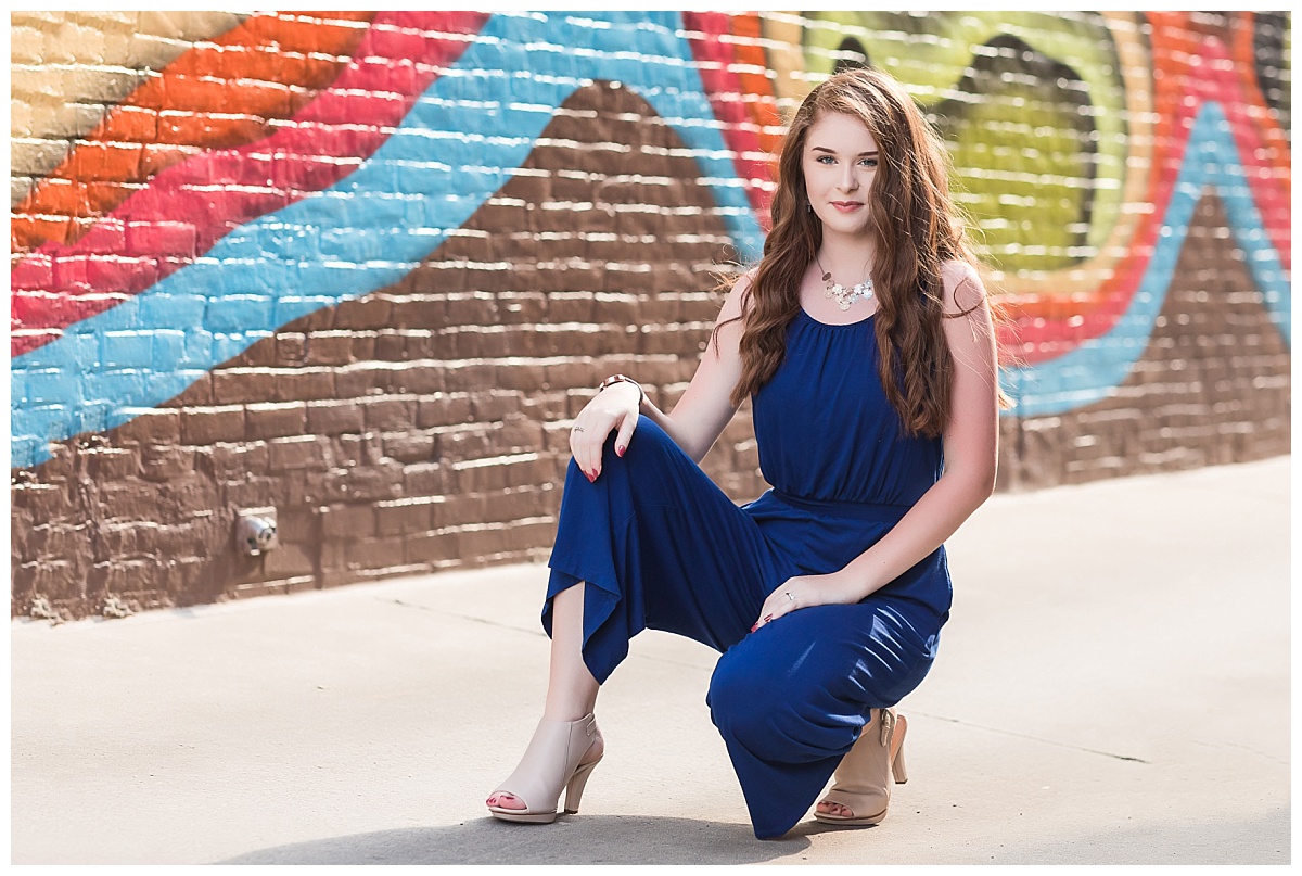 Downtown Fort Wayne Senior session photos by Simply Seeking Photography
