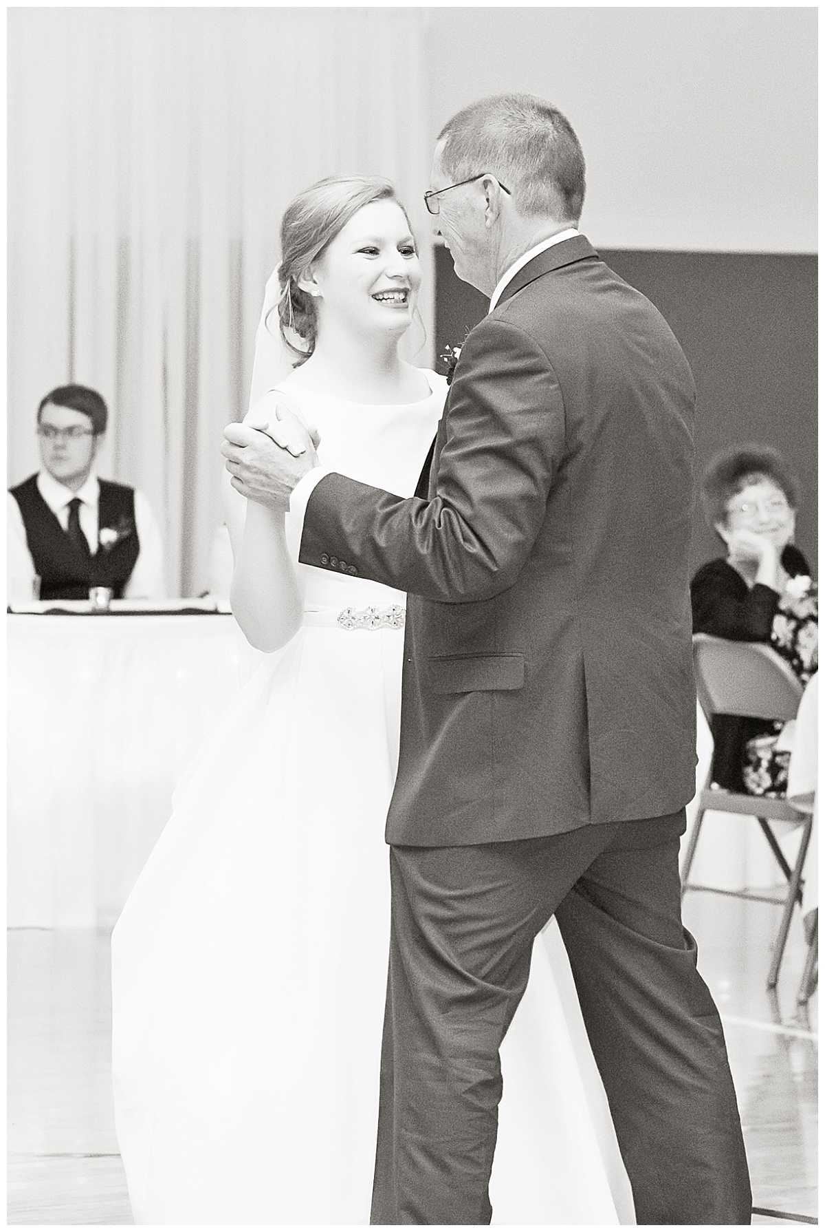 Bride and father dancing photo by Simply Seeking Photography