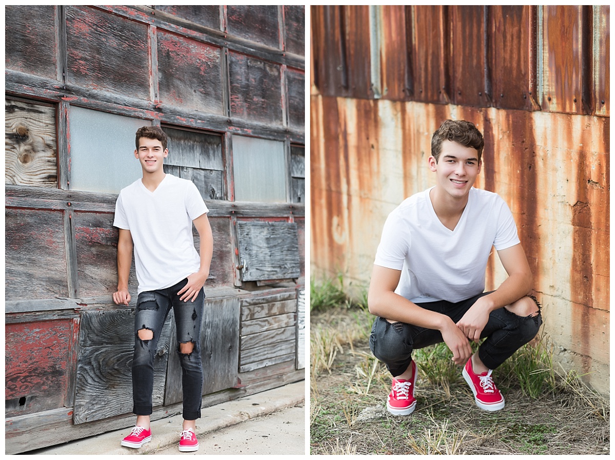 Industrial Senior Session photo by Simply Seeking Photography
