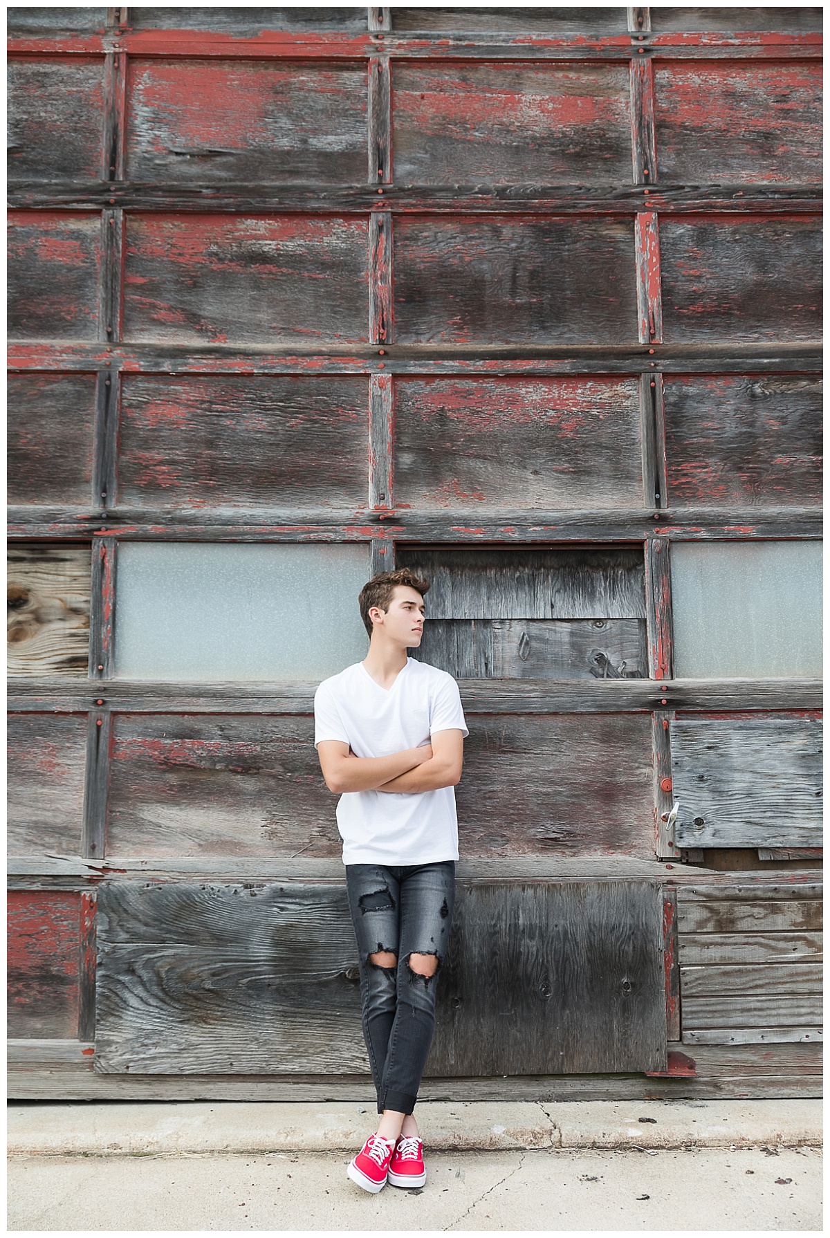 Industrial Senior Session photo by Simply Seeking Photography