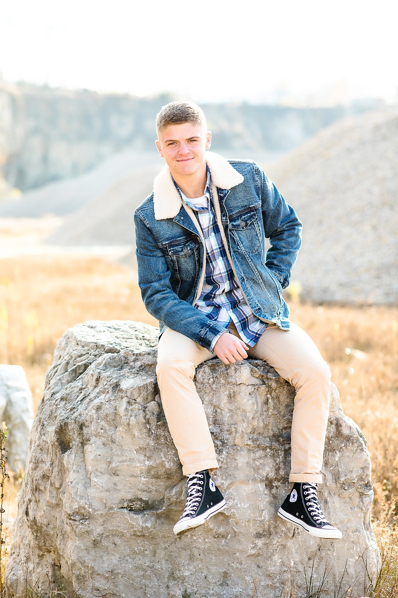 American solider senior session photo by Simply Seeking Photography