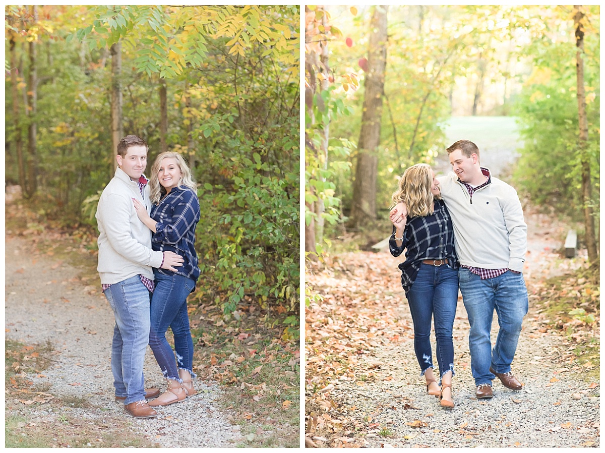 Fall Morning Engagement Session