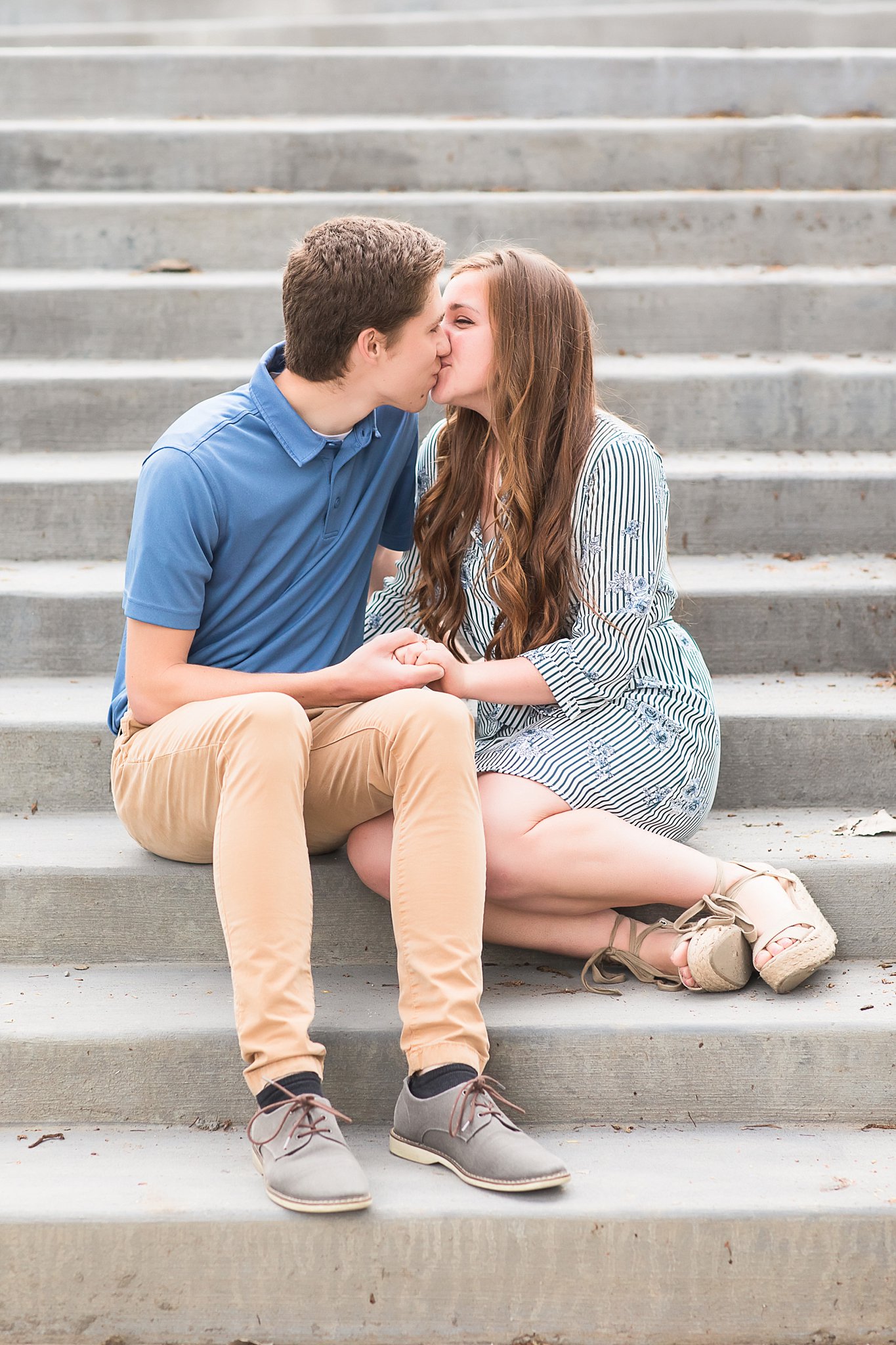 Promenade Park Engagement session photos by Simply Seeking Photography