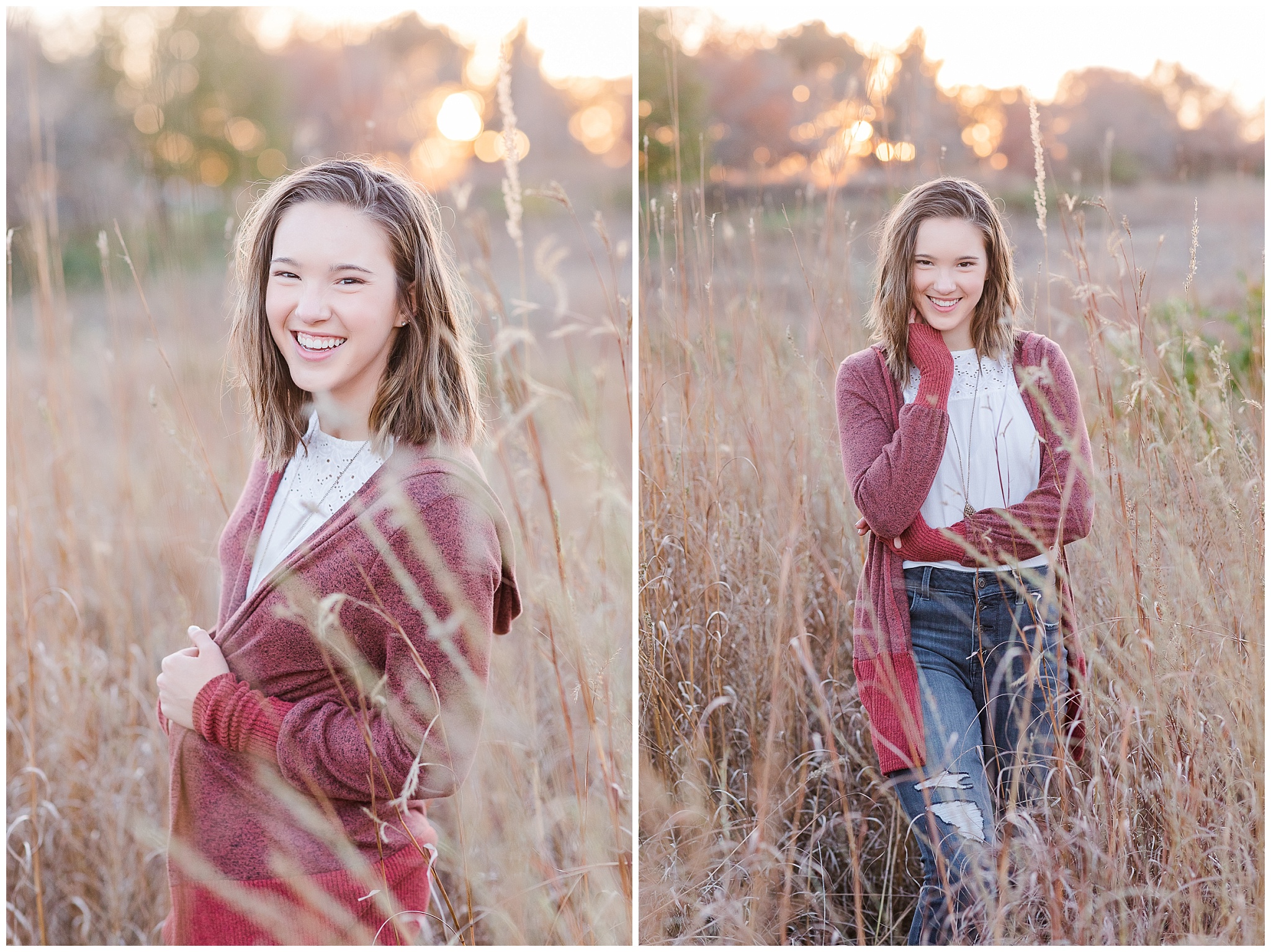 golden glow senior session photos by Simply Seeking Photography