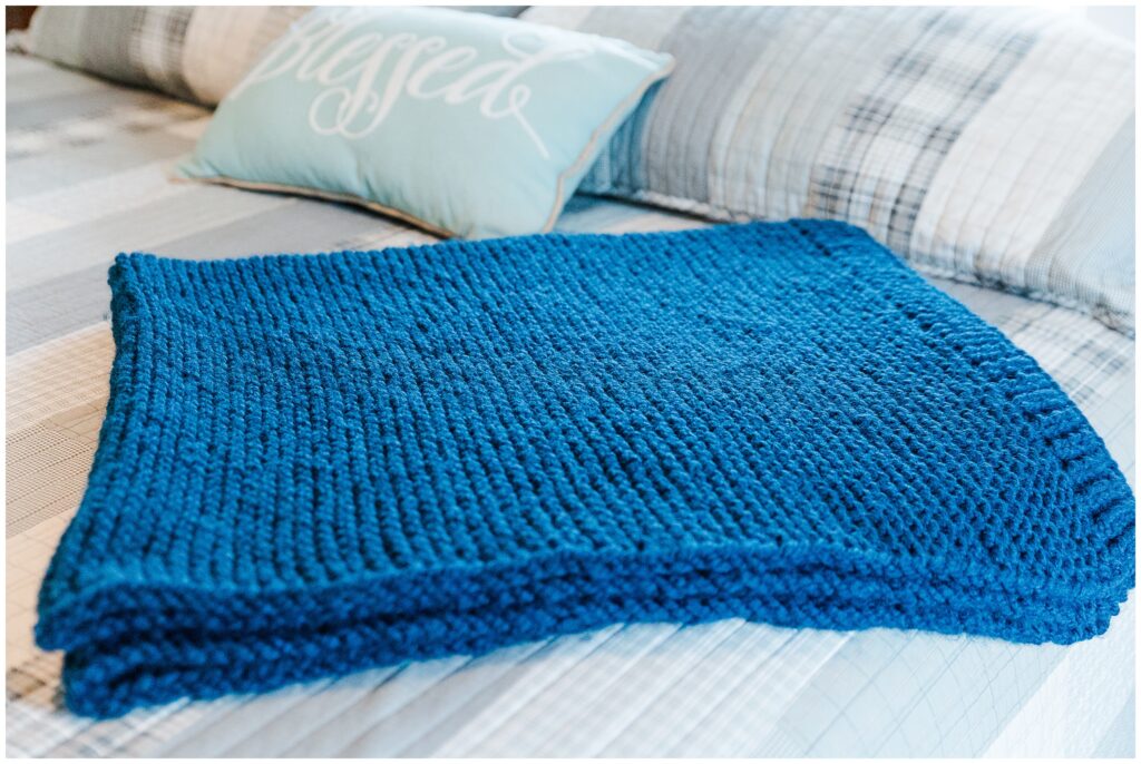 Easy Beginner Blanket Knitting Pattern